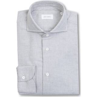 👉 Overhemd katoen male grijs Artu Napoli 15 sca