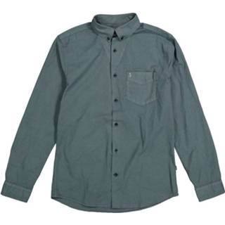 👉 Overhemd blauw l male groen Butcher of Blue m2124051 8720088148822