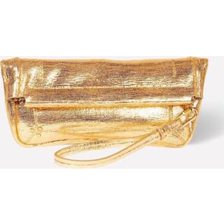 👉 Clutch goud One Size vrouwen print Jerome Dreyfuss clic clac l soft 38cclslamo