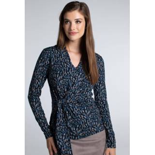 👉 Viscose XXL vrouwen blauw Juffrouw Jansen Ilvy w21 vam122 top waistband 8719572091119