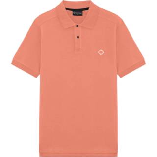 👉 Katoen l male roze Ma.strum Pique polo koraal 5056520901421