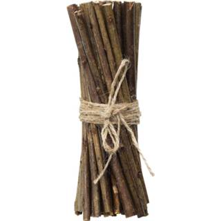 👉 Stokje houten stuks active stokjes 15 cm - 30 7320181093541