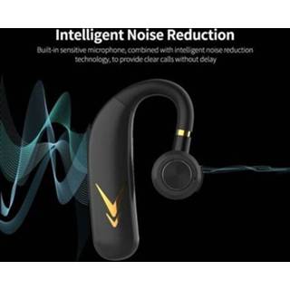 Headphone J6 Wireless BT Single Ear Business Music Earbud BT5.1 Chip Comfortable to Wear Long Endurance Time Black&Silver