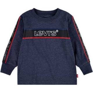 👉 Katoen mix blauw jongens kinderen Levi's® Kinderhemd lange mouwen 3665115442908