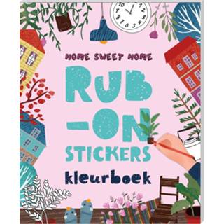 👉 Kleurboek active Rub-on Stickers - Home sweet 9789464320756