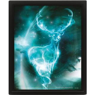 👉 Poster Harry Potter Framed 3D Effect Pack Expecto Patronum 26 x 20 cm (3) 5051265972385