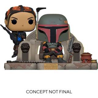 👉 Vinyl mannen The Mandalorian POP Moment! Figures 2-Pack Boba Fett & Fennec Shand 9 cm 889698583916