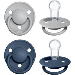 👉 Speen steel kleurrijk meisjes blauw BIBS Fopspeen De Lux Wolk / 0-36 mnd, 2 st. 5713795216550