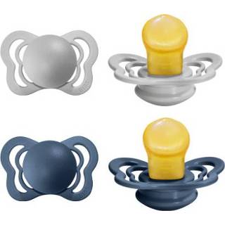 👉 Speen steel jongens kleurrijk blauw BIBS Fopspeen Couture Wolk / Latex 0-6 maanden, 2 st. 5713795216772