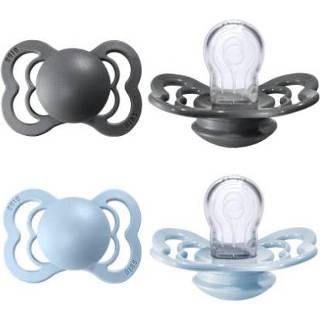 👉 Speen siliconen IJzer meisjes kleurrijk baby's blauw BIBS Fopspeen Supreme Baby / 0-6 maanden, 2st. 5713795199143