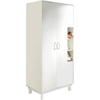 👉 Garderobe kast jongens wit Roba Garderobekast Nordic 2-deurs 4005317309729