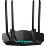 👉 Draadloze router LV-AC22 1200Mbps Wireless 2.4G+5G Dual-frequency WiFi Gigabit with 4 External Antennas