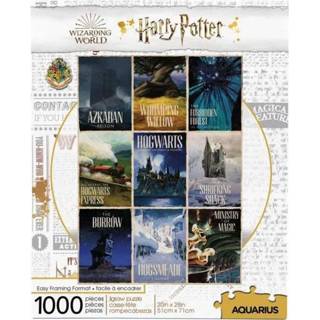 👉 Poster multicolor unisex Hoofdmateriaa Papier Harry Potter - Travel Posters Puzzle Puzzel