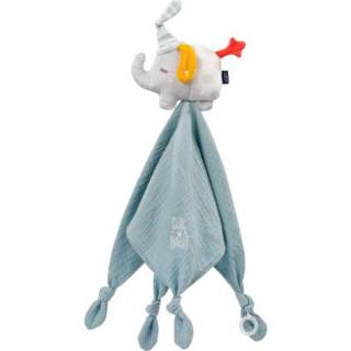 👉 Knuffel doek kleurrijk jongens Fehn ® Knuffeldoekje olifant goede nacht 4001998053081
