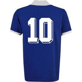 👉 Voetbalshirt Bastia Retro 1978 + Nummer 10 (Papi)