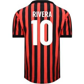 👉 Voetbalshirt AC Milan Retro 1967-1968 + Rivera 10