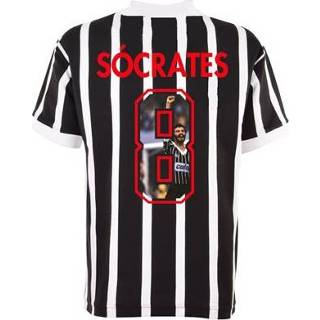 👉 Voetbalshirt Corinthians Retro 1977 + Socrates 8 (Photo Style)