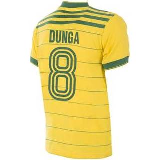 👉 Voetbalshirt Brazilie Retro 1984 + Dunga 8