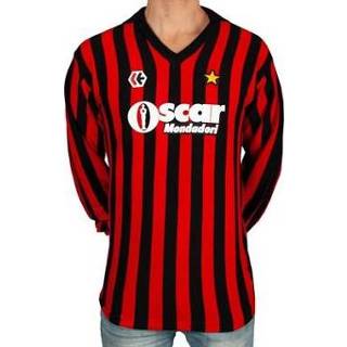 👉 Voetbalshirt Golazzo! - AC Milan 'RollyGo' Retro 1984-1985 + Nummer 9