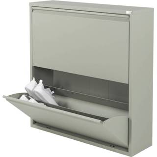 👉 Schoenen kast metaal groen Schoenenkast Oscar-2 8712077108498