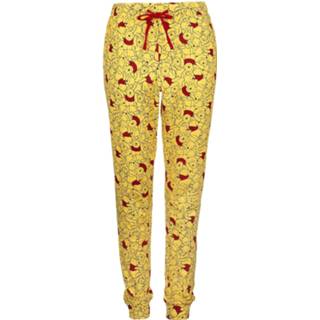 👉 Pyjamabroek geel vrouwen m Winnie The Pooh - Free Hugs 4064854283220