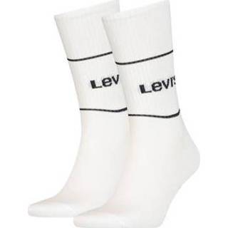 👉 Wit unisex Levi's Short Cut Logo Sport White 2-Pack-43/46 8720245185608