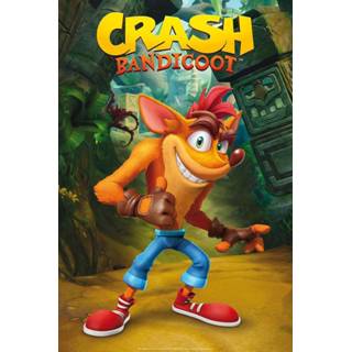👉 Poster unisex Hoofdmateriaa Papier meerkleurig Crash Bandicoot - Classic 3665361061571