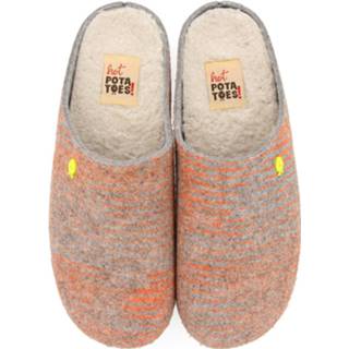 👉 Pantoffels oranje textiel mannen Hot Potatoes Kreuttal 64617 maat