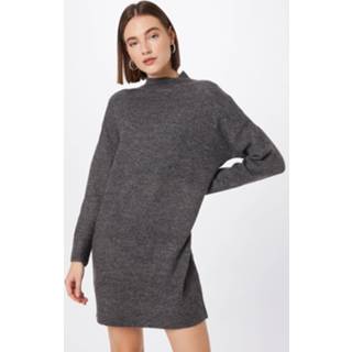 👉 Gebreide jurk l vrouwen grijs 'Ziza' 5715207192773