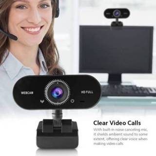 👉 Clipon 1080P Clip-on USB Webcam with Noise Canceling Mic Support Flexible Rotation/Auto Focus/Auto Adjusting Lighting Condition
