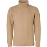 👉 Pullover katoen l male beige No Excess rollneck solid jacqu 12210928/014 8720151255815