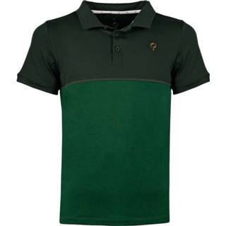 👉 Poloshirt polyester l male groen Q1905 Q polo shirt antwerpen pine grove/evergreen 8719815015025