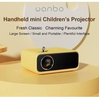 👉 Projector Global Version Wanbo X1-mini 1080P 200ANSI LCD Clear Projection XS01