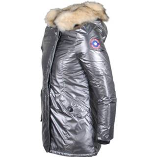 👉 Winterjas vrouwen zilver l leer Paragoose dames nina - 8720086175837