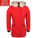 👉 Winterjas leer l vrouwen rood Paragoose dames nina - 8720086175714