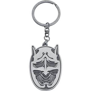 👉 Keychain zilverkleurig unisex hoofdmateriaa zinklegering Sekiro: Shadows Die Twice - Oni Mask Demon Sleutelhanger 5404026006926