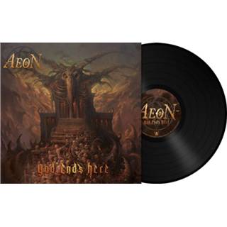 👉 Zwart unisex materiaa onbekend Aeon - God ends here LP