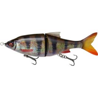 👉 Kunstaas bruin hardbait roofvis Savage Gear SG 3D Roach Shine Glider PHP - Slow Sinking Perch 18cm 70g Plug 5706301622532