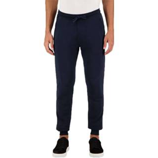 👉 Blauw katoen l male Airforce Sweat pants dark navy blue