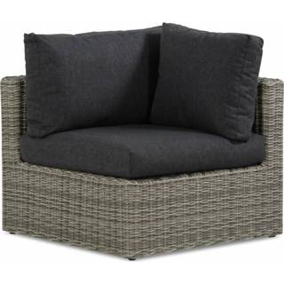 👉 Wicker grijs losse modules grijs-antraciet Garden Collections Comodo hoek module 7435147236204