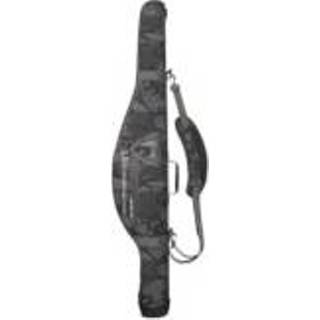 👉 Shirt camouflage polyethyleen triple foudraal roofvis nieuw zwart Fox Rage Voyager Hard Rod Sleeve - 1.30m 5056212150113