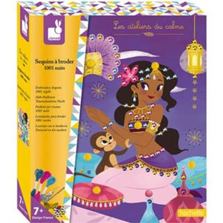 👉 Knutselset active Janod pailletten en borduren - 1001 nacht 3700217378233