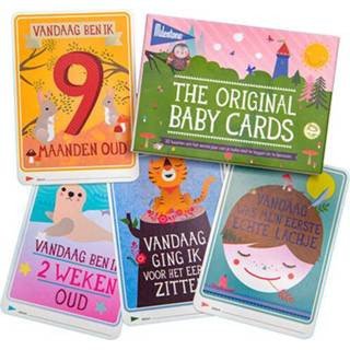 👉 Active baby's Milestone baby cards 9789491931000