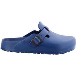 👉 Blauw EVA men slippers Birkenstock Boston navy regular