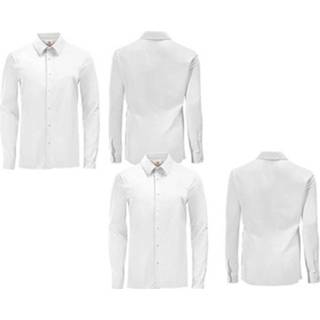 👉 Over hemd wit blauw 2-Pack Overhemden - Koopjedeal De beste Deals & Dagaanbiedingen 5052419603353 5052419603278 5052419603261 5052419603254 5052419603308