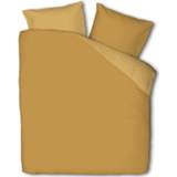 👉 Kussenslop okergeel Microvezel-Polyester antraciet Florance Two Tone - 2-persoons (200 x 200/220 cm + 2 kussenslopen) Dekbedovertrek 8719909040605