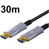 👉 Optische kabel zwart Goobay HDMI 2.1 Actieve - 30m 4040849498855