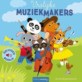 👉 Geluidenboekje active Uitgeverij clavis geluidenboek vrolijke muziekmakers 9789044841848