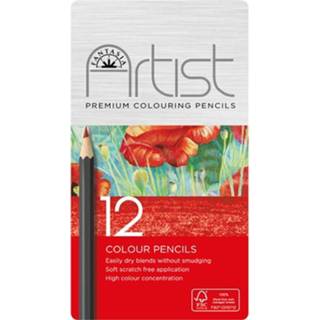 👉 Kleurpotlood active Fantasia kleurpotloden assorti - 12st 7640170910018