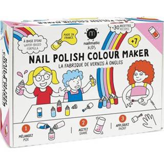 👉 Knutselpakket active kinderen Nailmatic diy kindernagellak maken 3760229898372